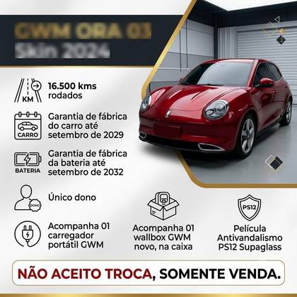 GWM ORA 03 48 KW ELÉTRICO SKIN